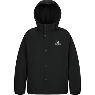 骆驼男装棉衣男冬季2025新款摇粒绒加厚防水工装夹克棉服情侣外套