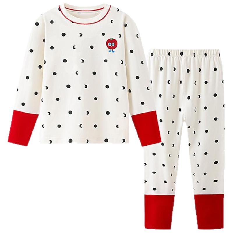 Ying's children's pure cotton thermal underwear set