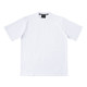 Loose solid color heavy neckline t street dance short sleeves