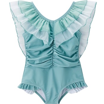 ເຄື່ອງນຸ່ງເດັກນ້ອຍ minipeace peacebird ເດັກຍິງ swimsuits ຄົນອັບເດດ: ເດັກນ້ອຍ swimwear high-end lace ຂະຫນາດໃຫຍ່ summer ແບບໃຫມ່
