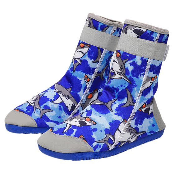 Summer Water Paradise Covers Sea Shoes socks Baby soft bottom anti -cutting room fitness drifting speed dry high tube trace stroke shoes
