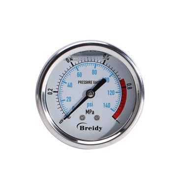 Pressure gauge yn60z axial shock-resistant and shock-resistant pressure gauge