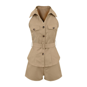 ສາຍແອວແອວເຮັດວຽກ vest vest ສັ້ນ suits