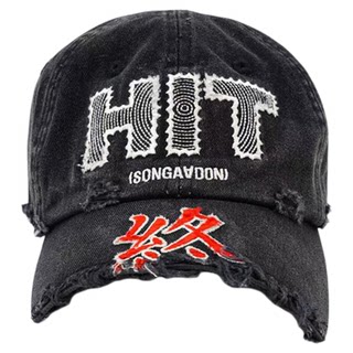 American retro wasteland style hand-worn baseball cap
