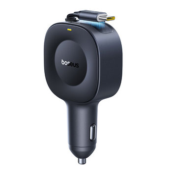 Baseus comes with its own wired car charger for super fast charging