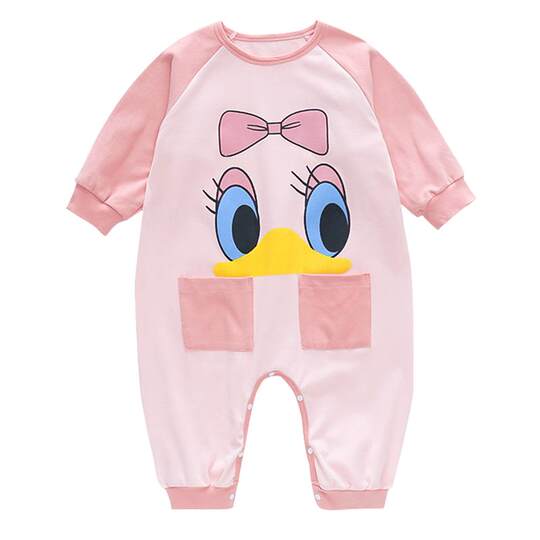 女童睡衣2025春夏新款中小童连体卡通睡衣长袖春秋纯棉宝宝家居服