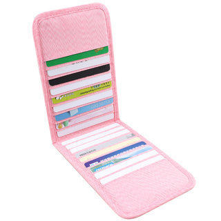 Card bag for women's ultra-thin multi-card position simple and compact men's