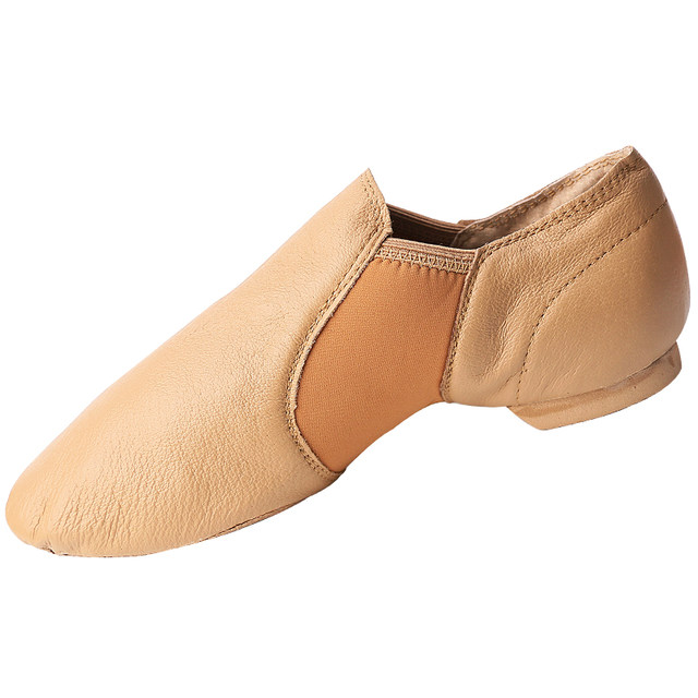 Jazz dance shoes for women, elastic leather dance shoes for teachers
