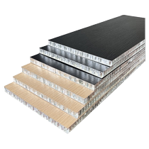 上海吉祥蜂窝铝板隔音防火铝合金复合板材门芯背板隔断板铝蜂窝板