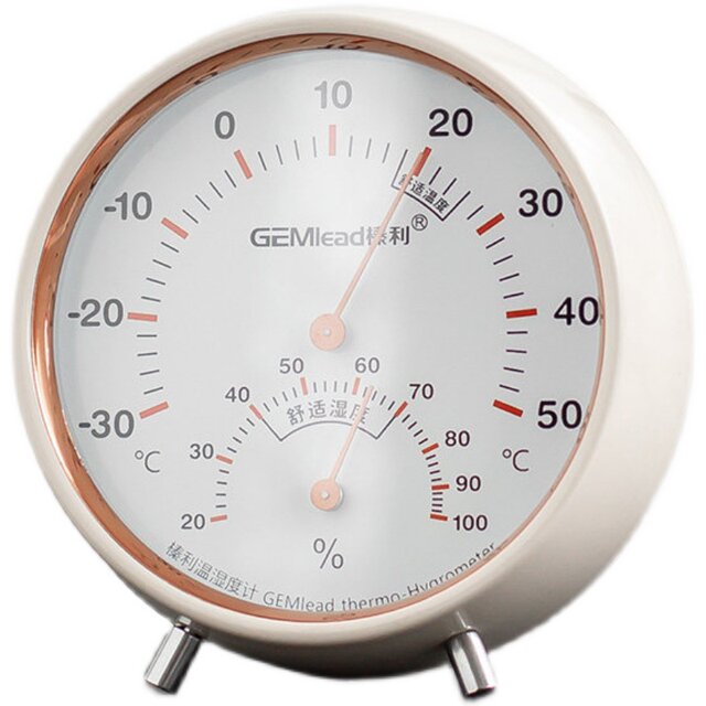 Zhenli indoor temperature and humidity meter without battery cute and exquisite