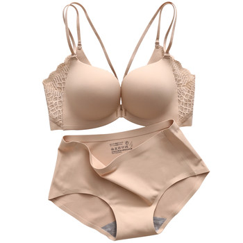 Exported to japanese light kapok front buckle bra