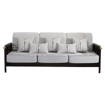 New Chinese style sofa cover all-inclusive universal solid wood sofa cover cloth four seasons universal cushion new 2024 high-end