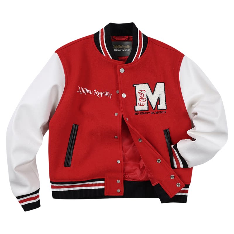 MEDM Spell Return Joint Baseball Collar Jacket