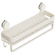 Suction cup bathroom rack bathroom wall storage