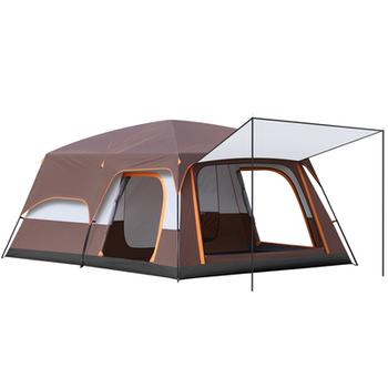 Large tent with two rooms and one living room outdoor folding