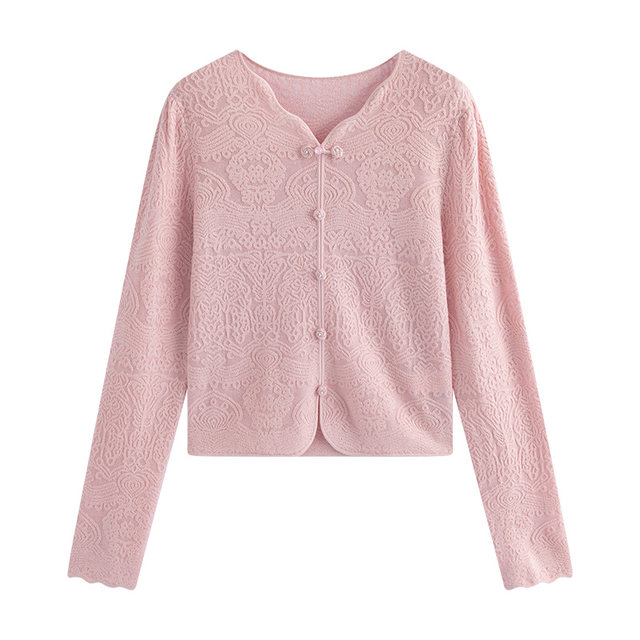 Stubborn new Chinese slim knitted long-sleeved sweater for women