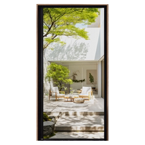 (Side opening invisible) Anti-mosquito door curtain 2024 new high-end full magnetic strip household magnetic screen window screen door partition curtain