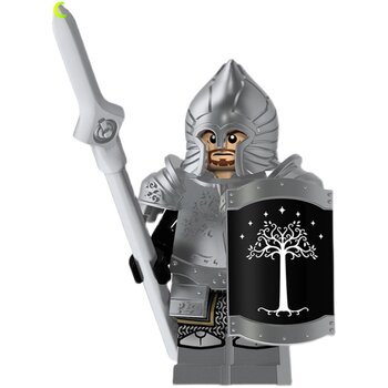 World legion of the ring electroplated silver minifigure