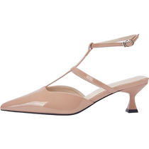 Daphne high-heeled sandals for women new 2024 summer with skirt wear French sandals stunning high-heeled shoes for women
