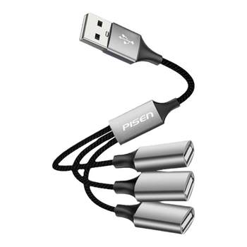 Pinsheng one to three usb extender charging splitter