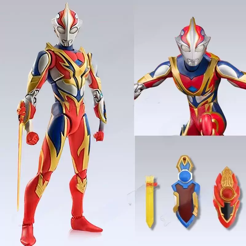 Phoenix, Ultra, минифигура, игрушка, подвижный Ultraman Tiga
