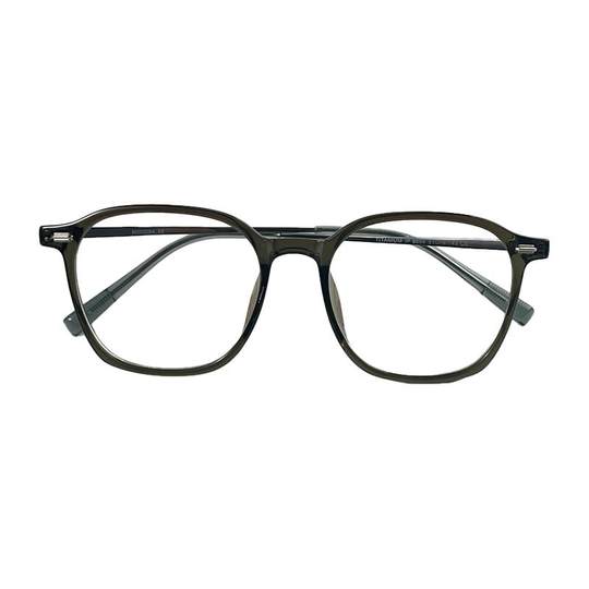 Ultra-light titanium frame for myopia glasses that looks white