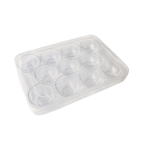 
Transparent thickened multi-layer special box Bozi cake stall tray Commercial box Bozi cake stall storage box