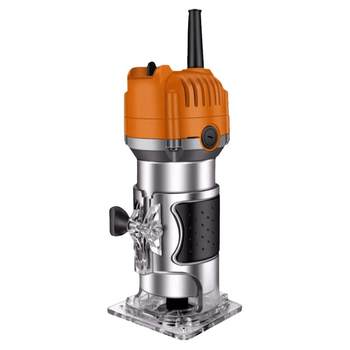 Edge trimmer electric flip-floped wood milling wood groove machine
