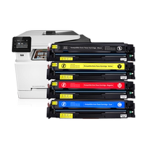 Suitable for HP HP m281fdw toner cartridge m254dw 203a easy to add powder m280nw M254NW 254dn printer cartridge CF540A ink