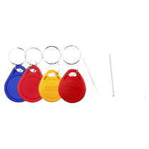 Gongdiao icid access control card cuid replicable card repeatedly read and write keychain elevator parking special-shaped card custom blank printed card