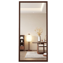 European retro full-body floor-standing dressing mirror home fitting mirror wall-mounted clothing store special internet celebrity high-end