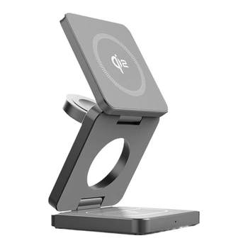 Qi2 3-in-1 wireless charger magsafe holder