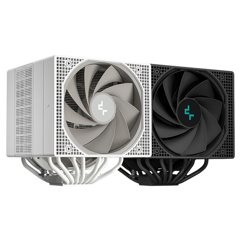 九州风神玄冰400/阿萨辛4风冷6热管台式机电脑CPU散热器白色风扇