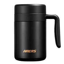 Hals – coffret cadeau de tasses thermos tasse de bureau haut de gamme avec poignée tasse thermos en acier inoxydable tasse de séparation de leau et du thé