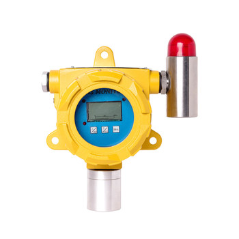 Combustible gas concentration alarm for hazardous chemicals warehouses