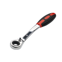 Shangjiang plastic handle ratchet reversing wrench ratchet dual-purpose wrench plum blossom wrench ratchet handle plum blossom wrench