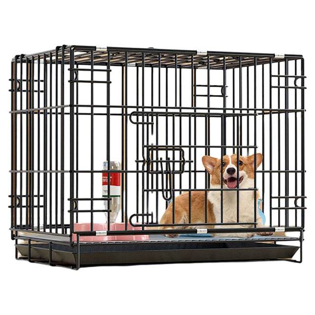 Pet first dog thick encrypted dog cage large space