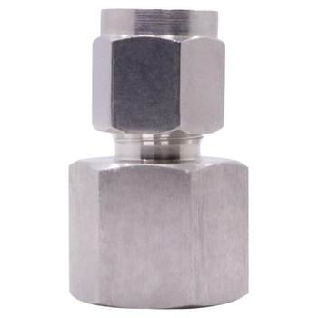 304 stainless steel internal thread double clamping sleeve direct connection