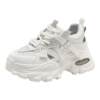 Qianbaidu Dad Shoes Women's Spring and Summer New Versatile Thick-Soled Hollow Sandals Breathable Mesh Shoes Casual Sports Shoes