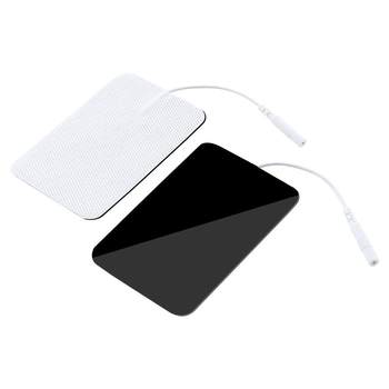 The general-purpose electrode pads of physical therapy instruments conduct electricity evenly without tingling.
