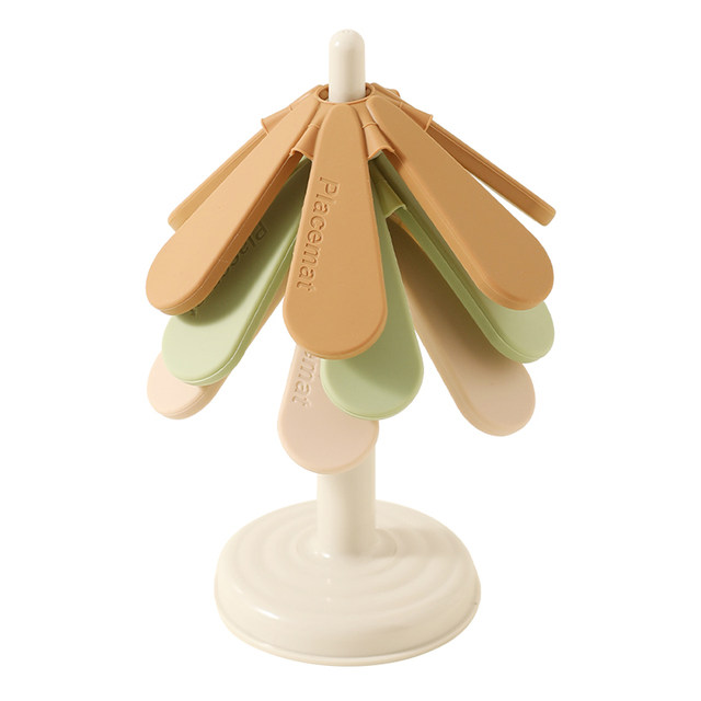 Kawashimaya Yike Tree Insulation Mat Dining Table Decoration Anti-solution