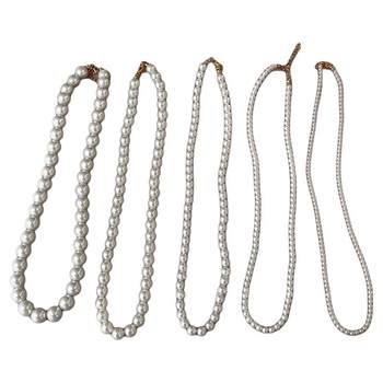 Pearl white fashion clavicle chain | over 22,000 additional purchases