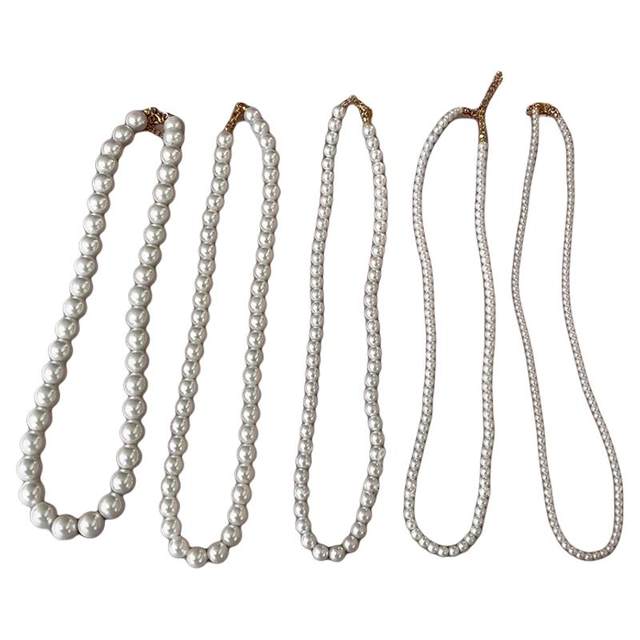 Pearl white fashion clavicle chain | Over 22,000 additional purchases