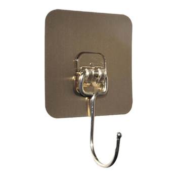 Traceless glue stainless steel large hook without punching for kitchen