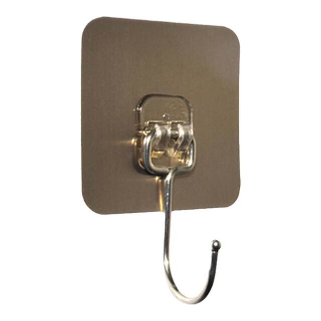 Traceless glue stainless steel large hook without punching for kitchen