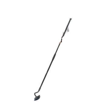 Special toilet brush for squatting pit with long handle and telescopic pole