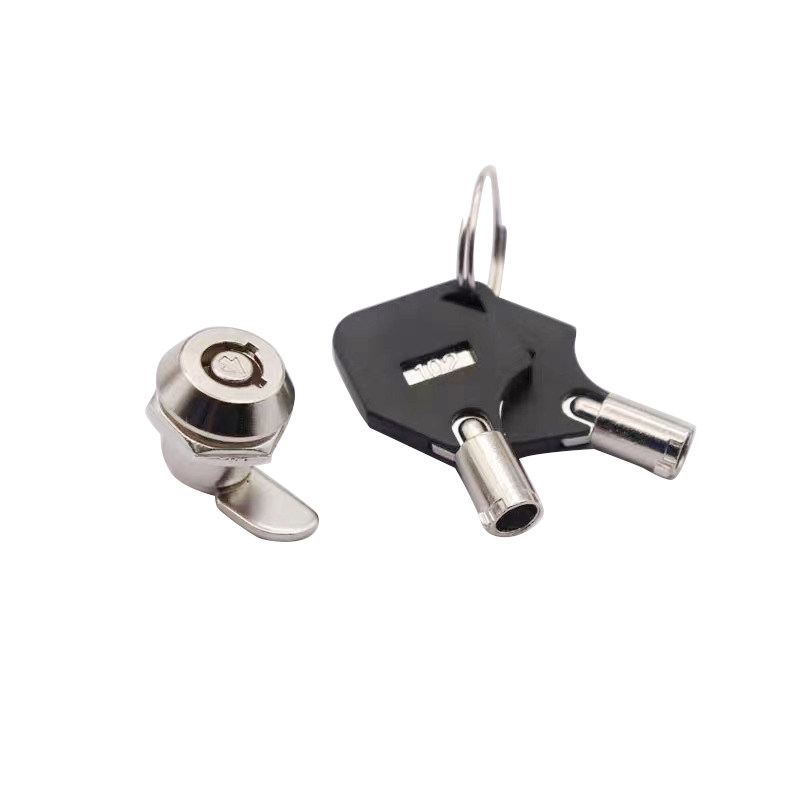 MS102 elevator lock small plum blossom marble turn tongue lock