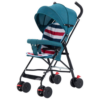 Lightweight folding stroller for summer travel kids