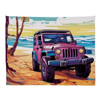 Outdoor camping hanging cloth american retro style background cloth adventure camping decoration cloth dormitory bedroom wall ugly cloth