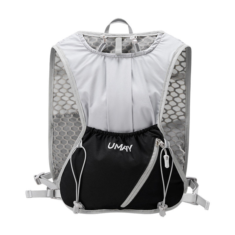 Trail running backpack is lightweight and fits well without swaying